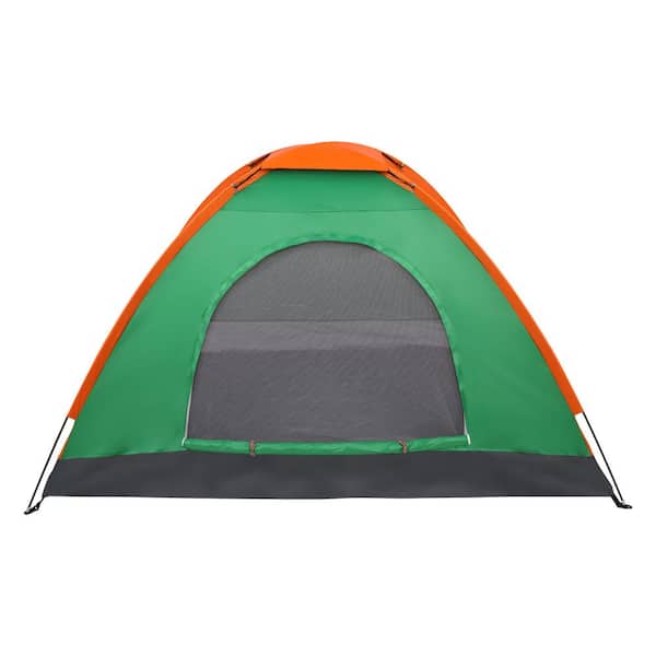 2-Person Camping Tent in Green