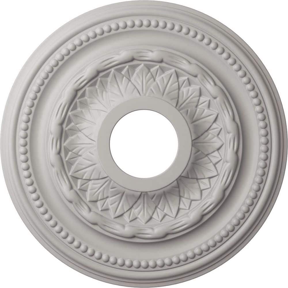 Ultra Pure White Decorative Ceiling Medallion 15.75"