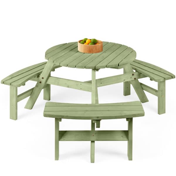 best patio picnic table with umbrella hole 30x60 Dining JJ-T146120- – Church Chairs 4 Less Crafted with an all Round Picnic Table Set with
