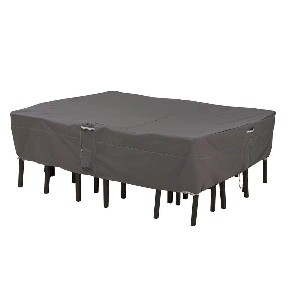 Details about   Rectangular UV & Weather Resistant Oval Outdoor Table Cover 18 Oz Waterproof