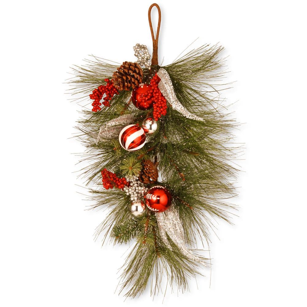 National Tree Company Christmas 30 in. Teardrop RAC-14460T30 - The Home ...