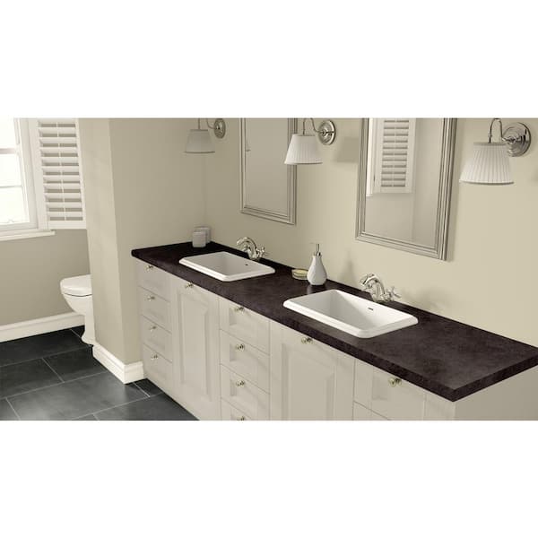 5 ft. x 12 ft. Laminate Sheet in Deepstar Slate with HD Mirage Finish