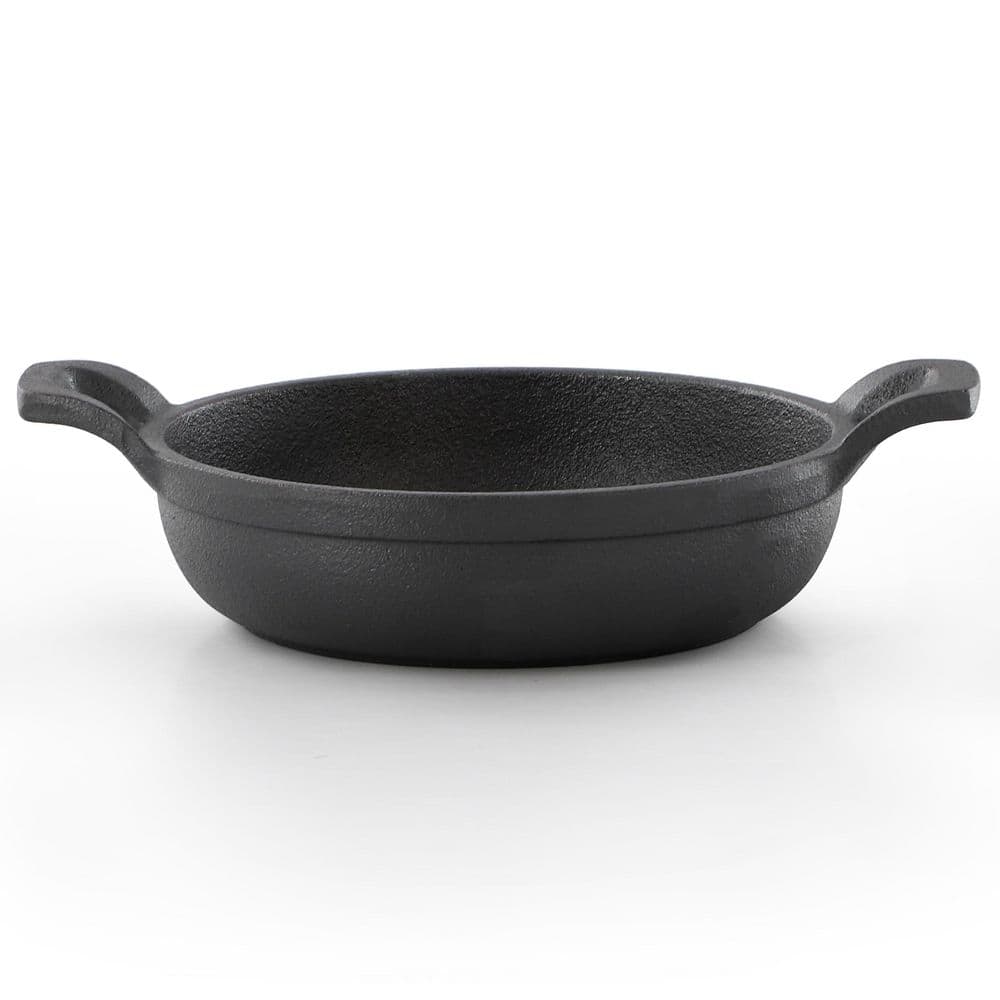 Megachef 5 in. Round Cast Iron Frying Pan for Indoor/Outdoor Use