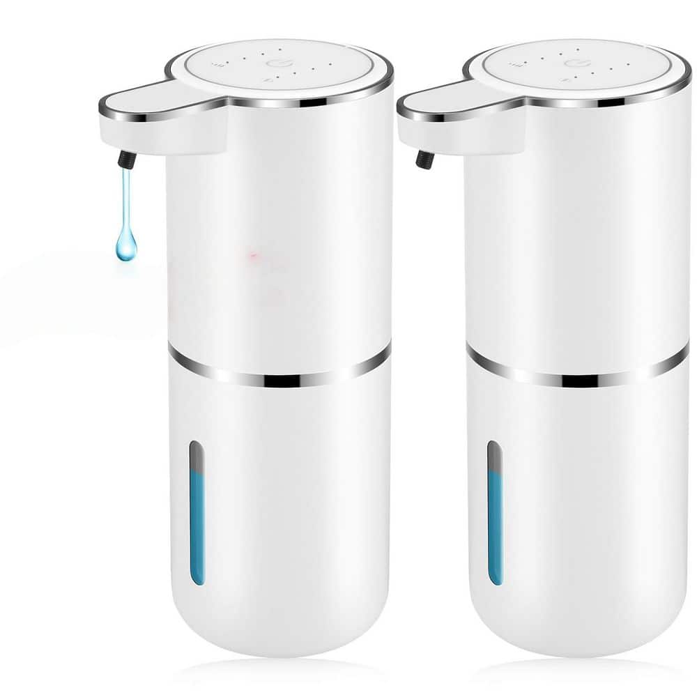 2-Pack Automatic Soap Dispenser, Touchless Liquid Soap Dispenser, USB Rechargeabled Wall Mounted Soap Dispensers, White price history on PriceWatchPro