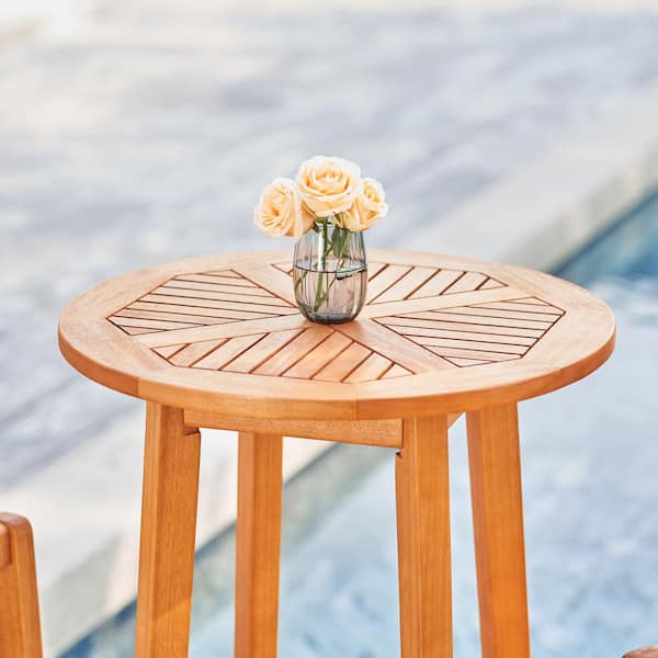 Small outdoor bar table and online stools