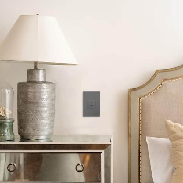 adorne 6.0 Amp 30 Watt Ultra-Fast Plus Power Delivery USB Type-C/C, Magnesium