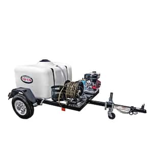 3800 PSI 3.5 GPM Cold Water Gas Pressure Washer with HONDA GX270 Engine