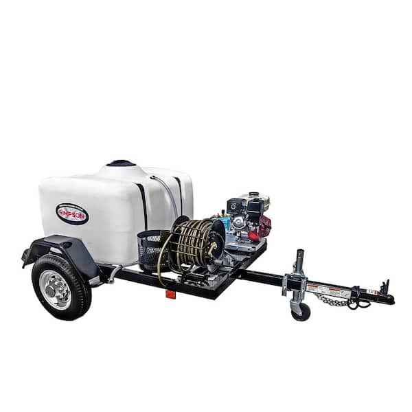 SIMPSON 3800 PSI 3.5 GPM Cold Water Gas Pressure Washer with HONDA GX270 Engine