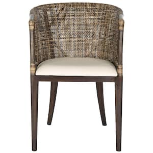 Beningo Brown/Black Arm Chair