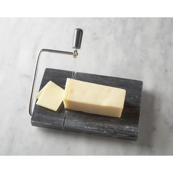 RSVP - White Marble Cheese Slicer