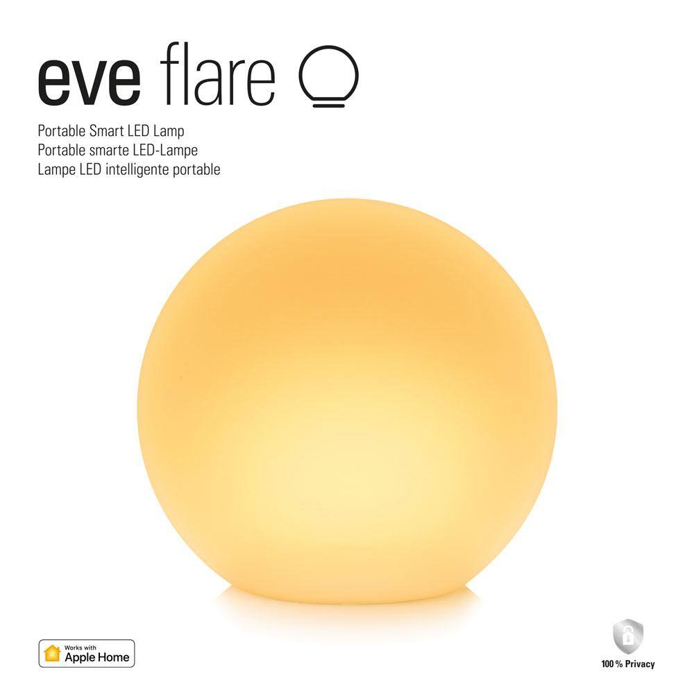 White Portable Smart LED Lamp with Adjustable Brightness