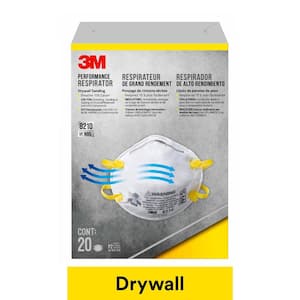 8210 N95 Drywall Sanding Disposable Respirator (20-Pack)