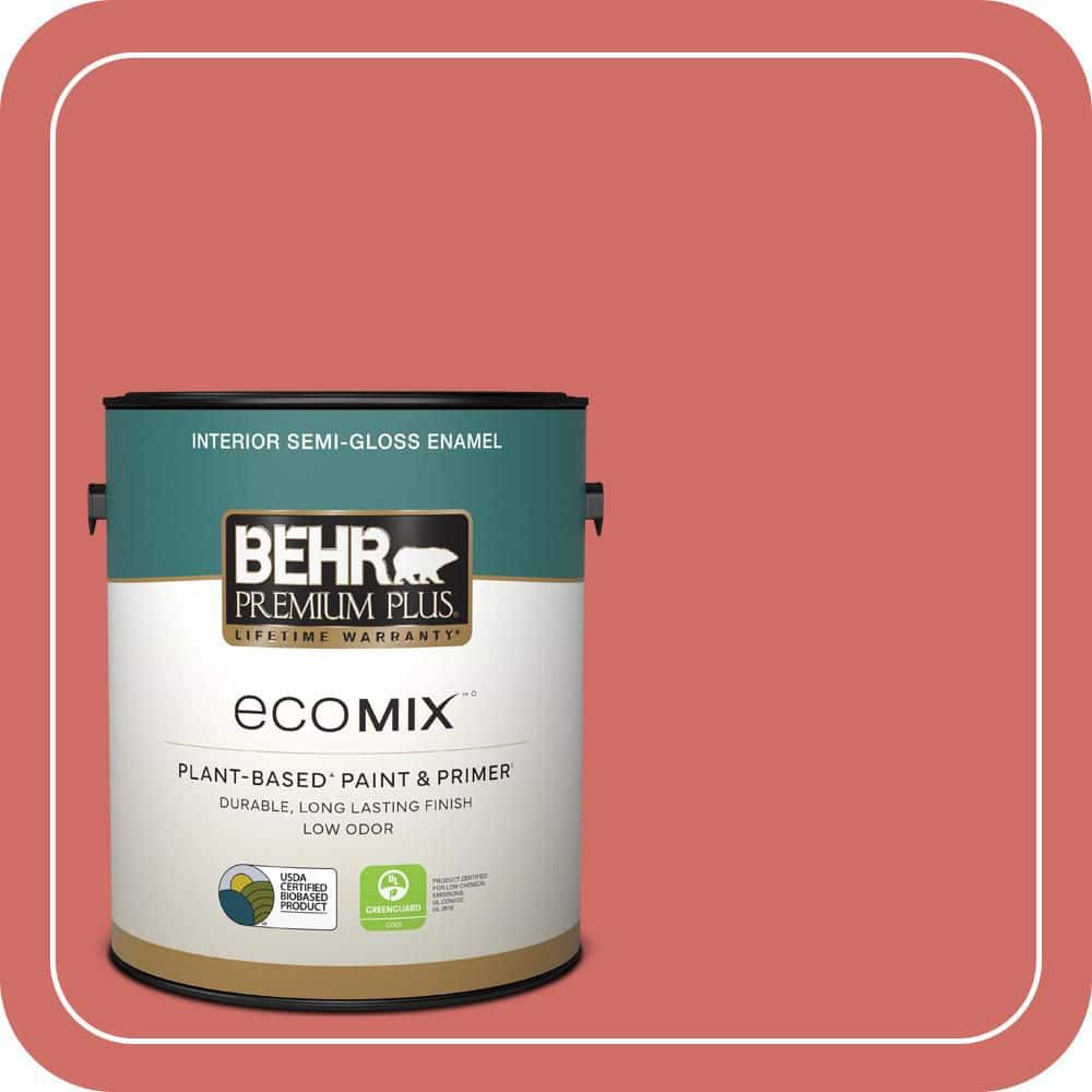 1 gal. #M160-6 Matadors Cape Semi-Gloss Enamel EcoMix Plant-Based Interior Paint & Primer price history on PriceWatchPro