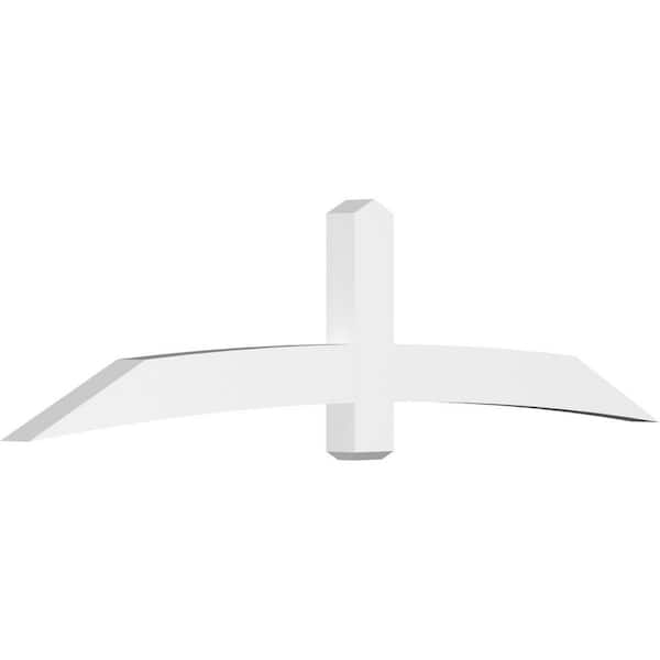 Ekena Millwork Bellingham 96 in. W x 24 in. H x 4 in. D Signature Polyurethane Bracket
