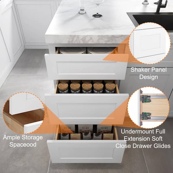 The easiest way to add sliding drawers to existing kitchen cabinets -  Hana's Happy Home