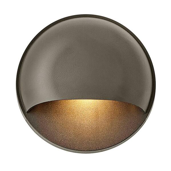 Hinkley Lighting Nuvi Low Voltage Bronze Integrated Led Round Stair Light 15232bz