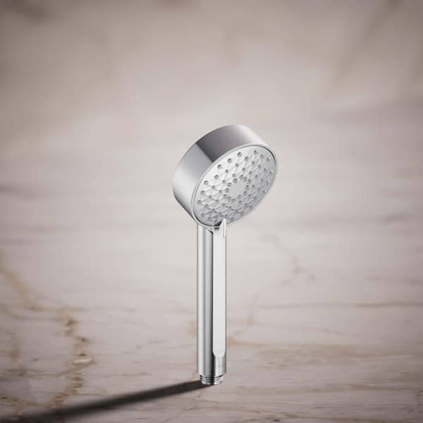 Awaken G90 4-Spray Wall Mount Handheld Shower Head with 2.5 GPM in Polished Chrome