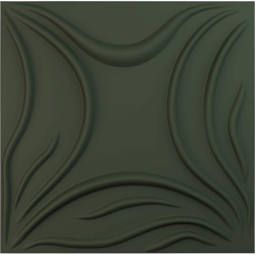 19 5/8 in. x 19 5/8 in. Savannah EnduraWall Decorative 3D Wall Panel, Satin Hunt Club Green (Covers 2.67 Sq. Ft.) price history on PriceWatchPro