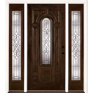 Steves Sons Regency Collection Customizable Fiberglass Front Door