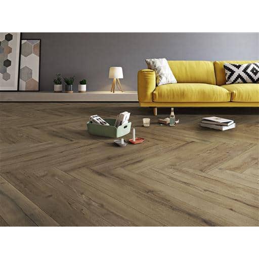 Craft Dark Oak 8 in. x 48 in. Glazed Porcelain Floor and Wall Tile (10.33 sq. ft./Case)