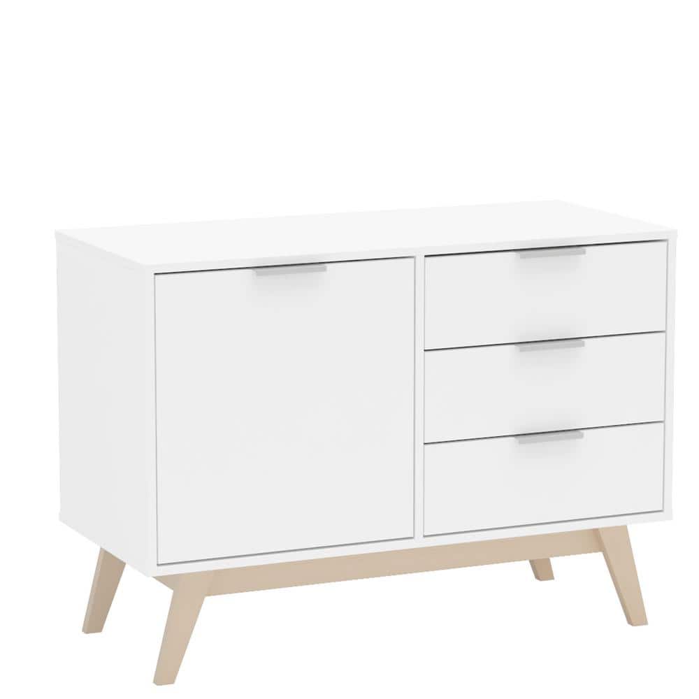 Seville White Sideboard 401905570002 - The Home Depot