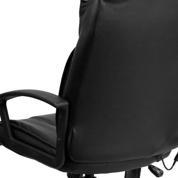 Office Chair with Lumbar Support - Black - Brisbane HD by Via Seating