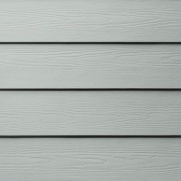 Hardie Plank HZ5 7.25 in. x 144 in. Statement Collection Light Mist Cedarmill Fiber Cement Lap Siding