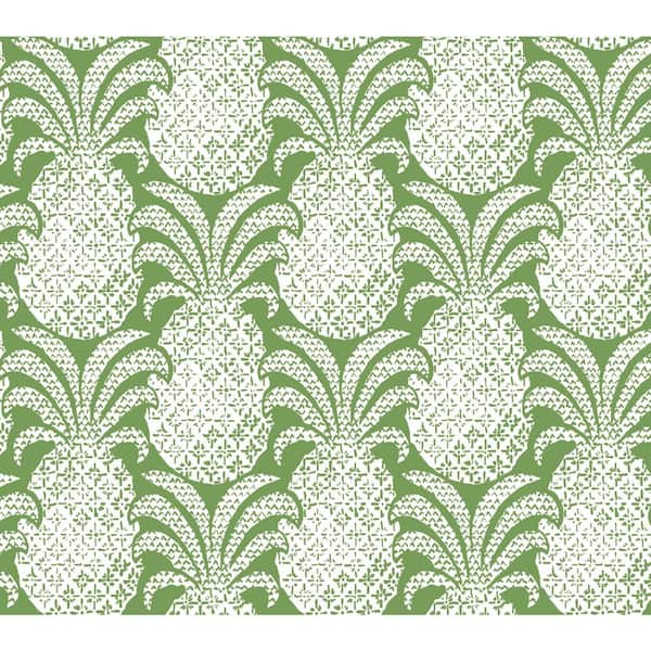 Palm Green Colony Club Peel & Stick Wallpaper Approx. 45 sq. ft.