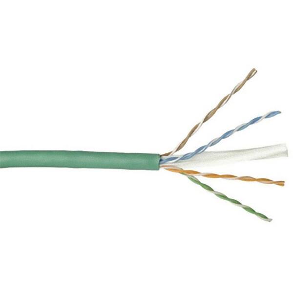 Structured Cable Products 1000 ft. 24 AWG Category Twisted Pair Cable - Green