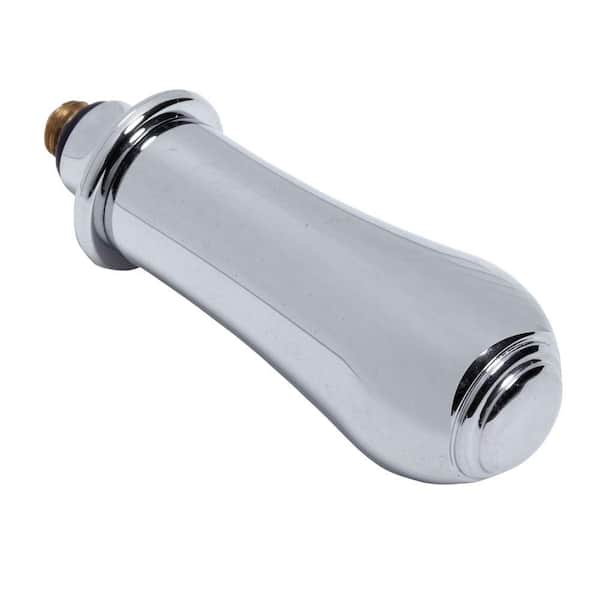 Hampton Metal Lever Handle, Polished Chrome