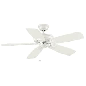 Heirloom 52 in. Indoor/Outdoor Matte White Ceiling Fan