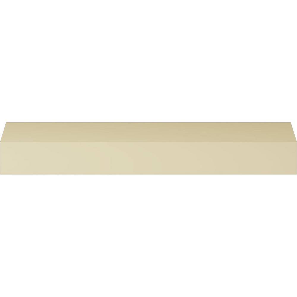 Kirke 94.5" White Polyurethane Crown Moulding