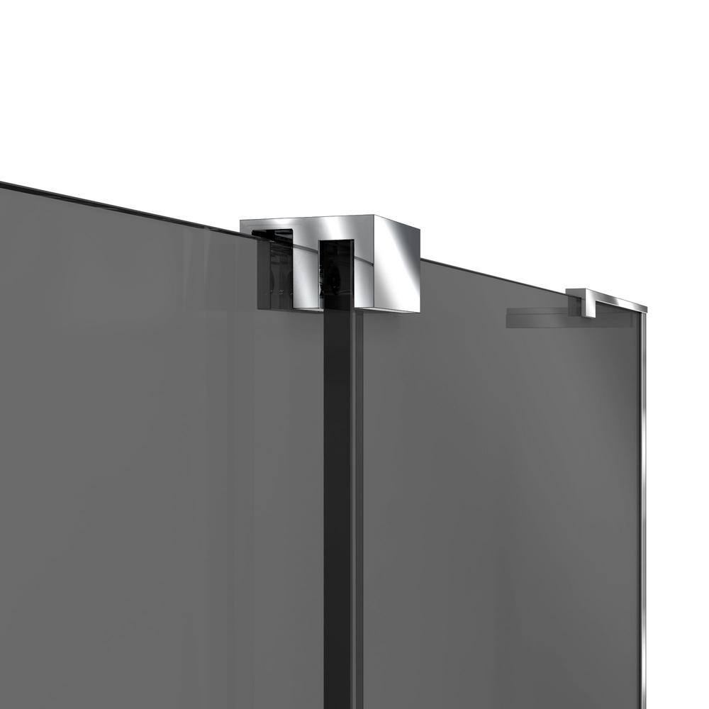 Mirage-X 56-60" Frameless Chrome Sliding Tub Door