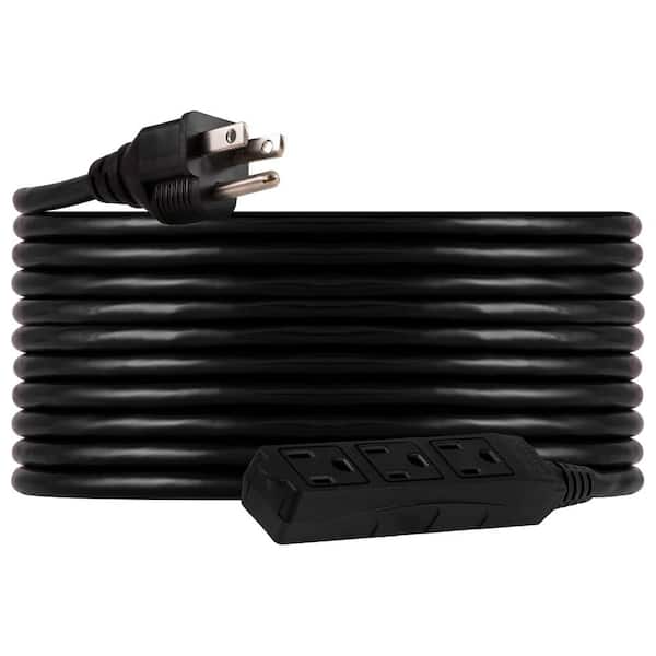 Reviews For Ge 25 Ft 3 Indoor Outdoor Extension Cord Pg 2 The Home Depot Indoor Outdoor Extension Cord, Home Depot Outdoor Extension Cords Black