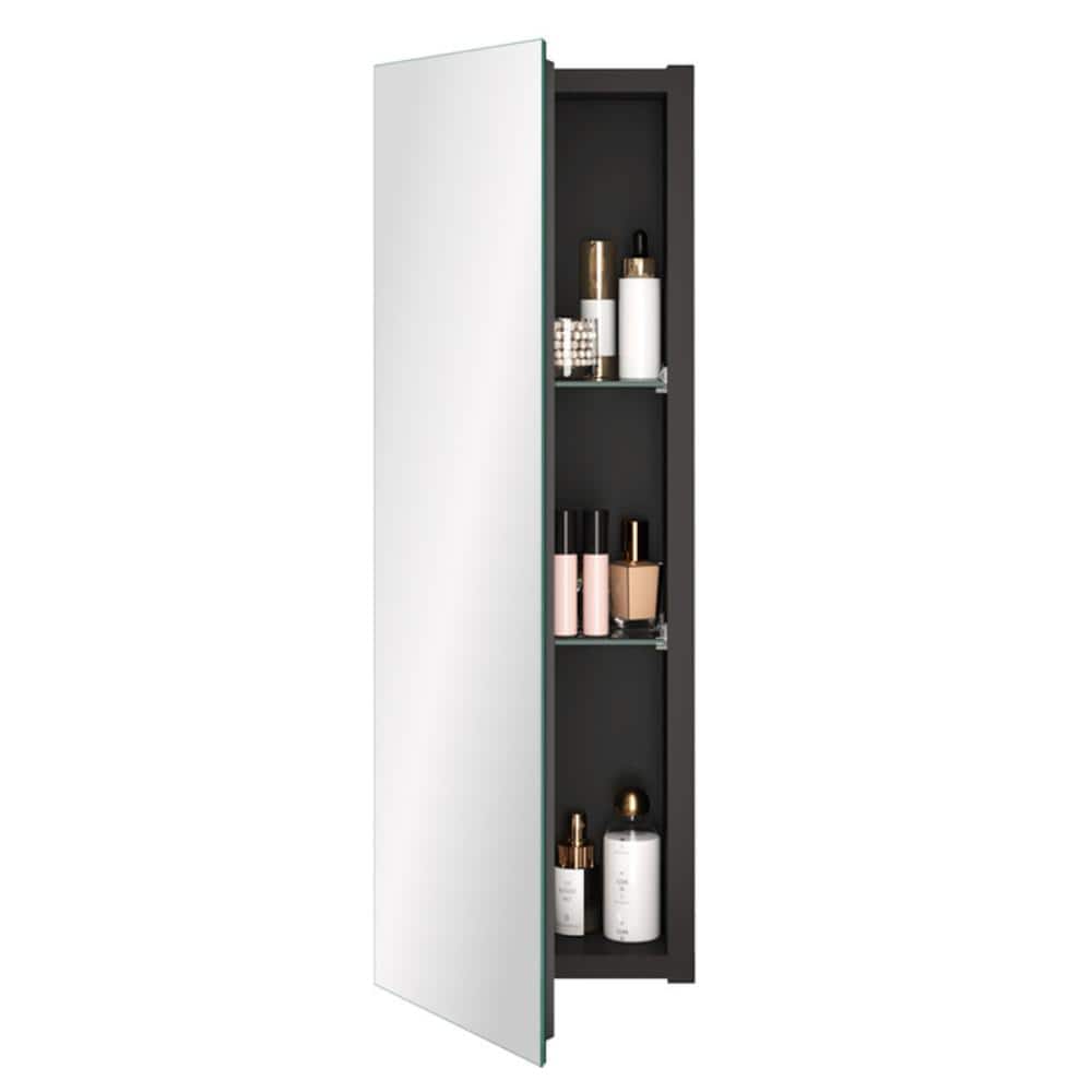 10 in. W x 28 in. H Rectangular Wall Mount Medicine Cabinet with Mirror price history on PriceWatchPro