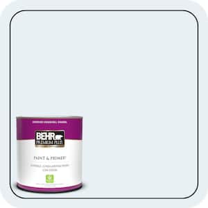1 qt. #BL-W04 Ethereal White Eggshell Enamel Low Odor Interior Paint & Primer