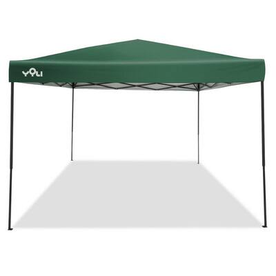 Adventure 10 ft. W x 10 ft. L Forest Green Instant Canopy