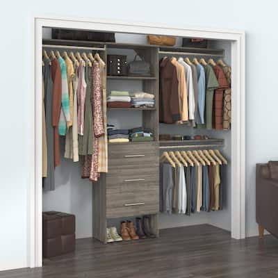 Walk-In - ClosetMaid - Wood Closet Systems - Wood Closet Organizers ...