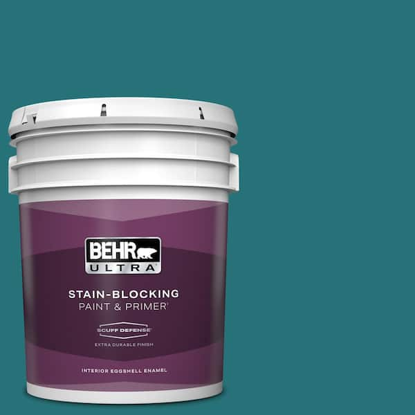 BEHR ULTRA 5 gal. #520D-7 Mosaic Tile Extra Durable Eggshell Enamel Interior Paint & Primer