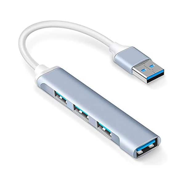 USB Hub Port Splitter USB 3.0 Hub Dongle Multiport Expander for Laptop PC Dell HP 4-Port