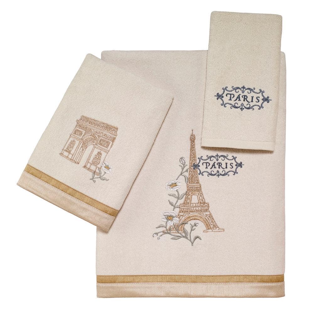 PARIS CAFE French Cotton Woven Kitchen Towels - Exclusive French