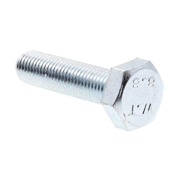 Prime-Line M10-1.25 x 40 mm Zinc Plated Steel Class 8.8 Metric Hex Head Cap Screws (10-Pack)