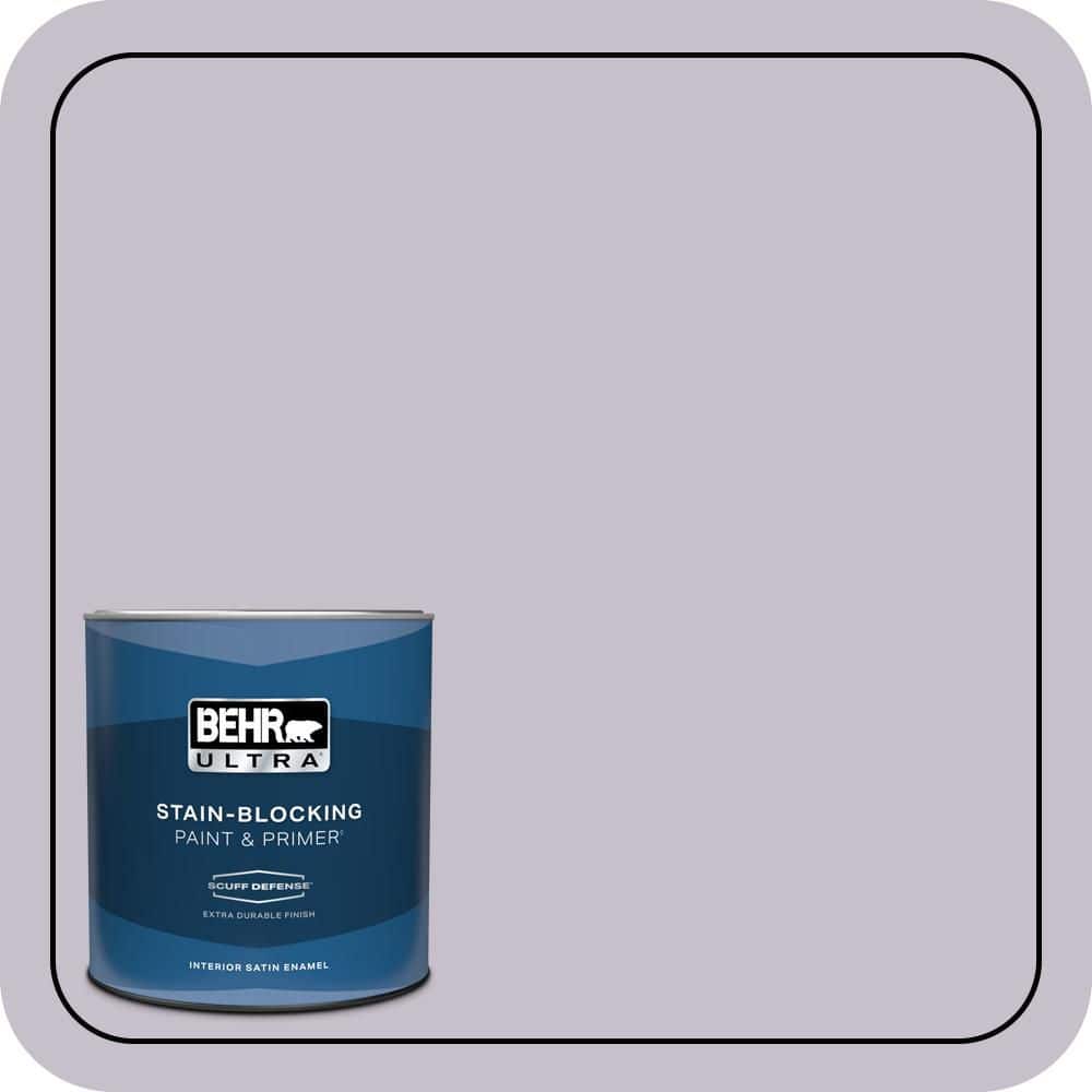 1 qt. #660E-3 Foxgloves Extra Durable Satin Enamel Interior Paint & Primer price history on PriceWatchPro