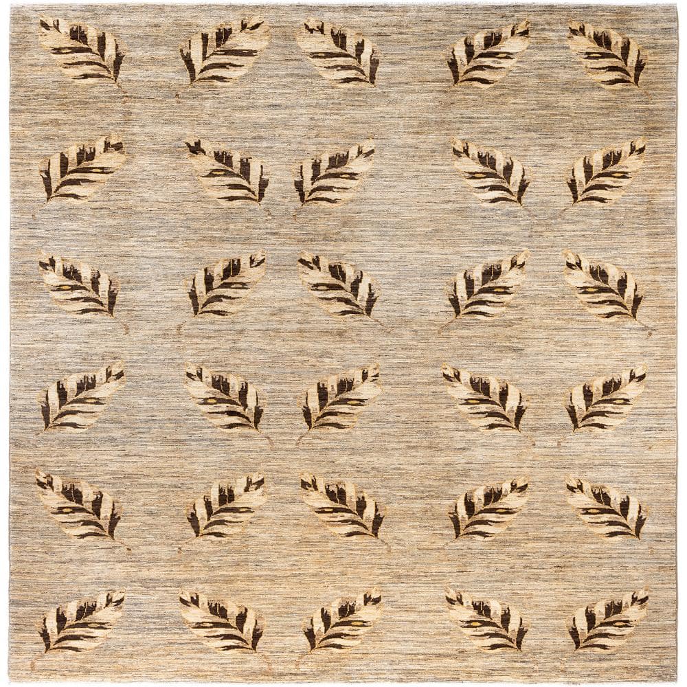 Eclectic Gray 8 X 10 Hand Knotted Wool Indoor Area Rug price history on PriceWatchPro