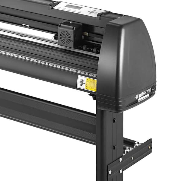 VEVOR 53 inch Vinyl Cutter,1350mm Semi-Automatic DIY Vinyl Cutting Plotter,Vinyl  Cutter Machine Vinyl Printer Cutter Machine Manual Positioning Sign Cutting  with Floor Stand Signmaster Software 