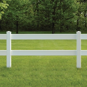 85x25x2mm Latte C White L = 65cm Professional Grade Plastic Fence Garden Fence Rail 