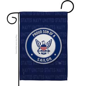 Blues Double Sided Garden Banner Flag