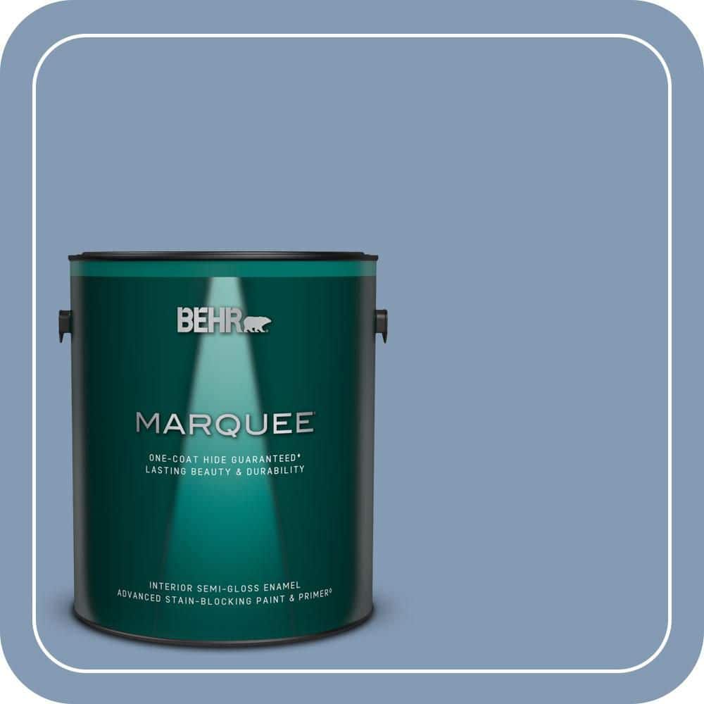 1 gal. #MQ5-51 Mystery One-Coat Hide Semi-Gloss Enamel Interior Paint & Primer price history on PriceWatchPro