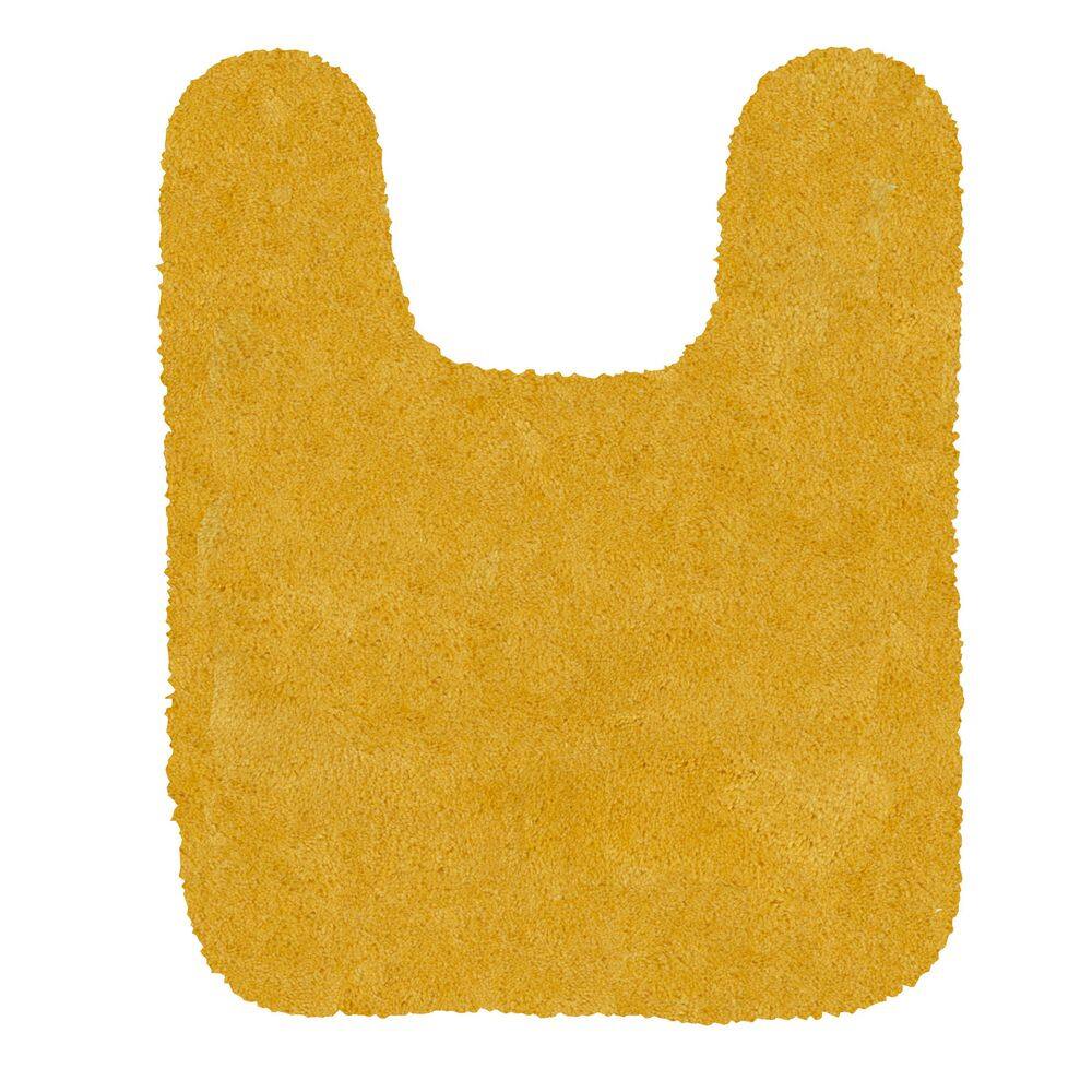 Mohawk Home Royal Dijon 21 in. x 24 in. Nylon Machine Washable Bath Mat