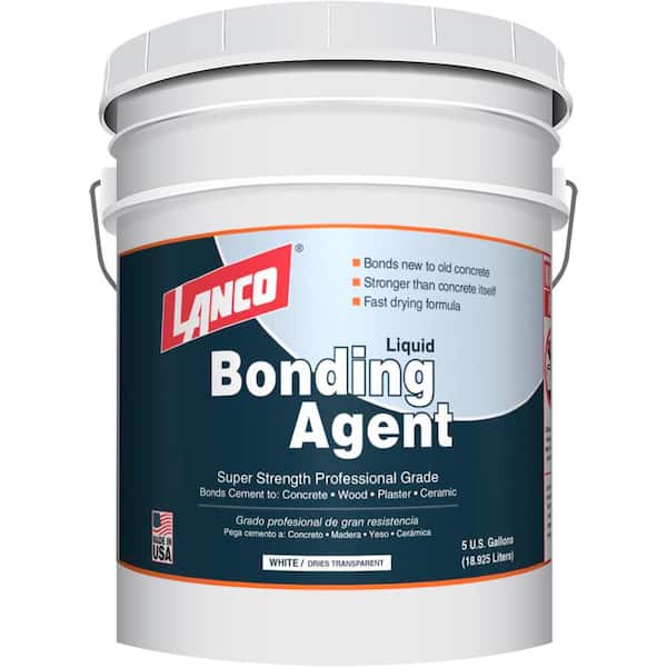 Lanco 5 Gal. Professional Grade High-Solids White Bonding Agent